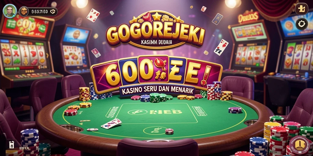 Tampilan gameplay seru di GOGOREJEKI yang memukau.