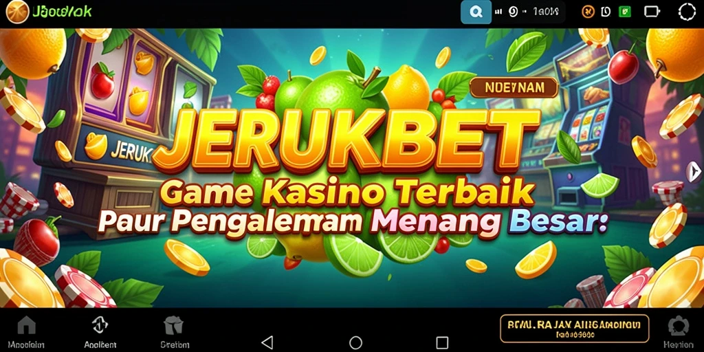 Tampilan menarik dari gameplay JERUKBET dengan berbagai pilihan permainan Kasino.