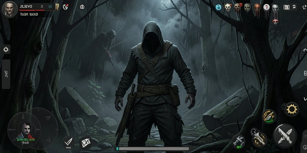 Menampilkan momen mencekam dari gameplay <strong>JILIEVO</strong> yang menguji keberanian.