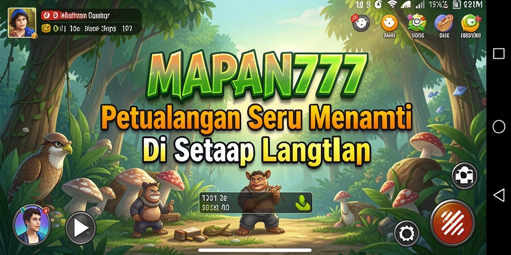 Tampilan gameplay MAPAN777 yang penuh aksi dan petualangan.