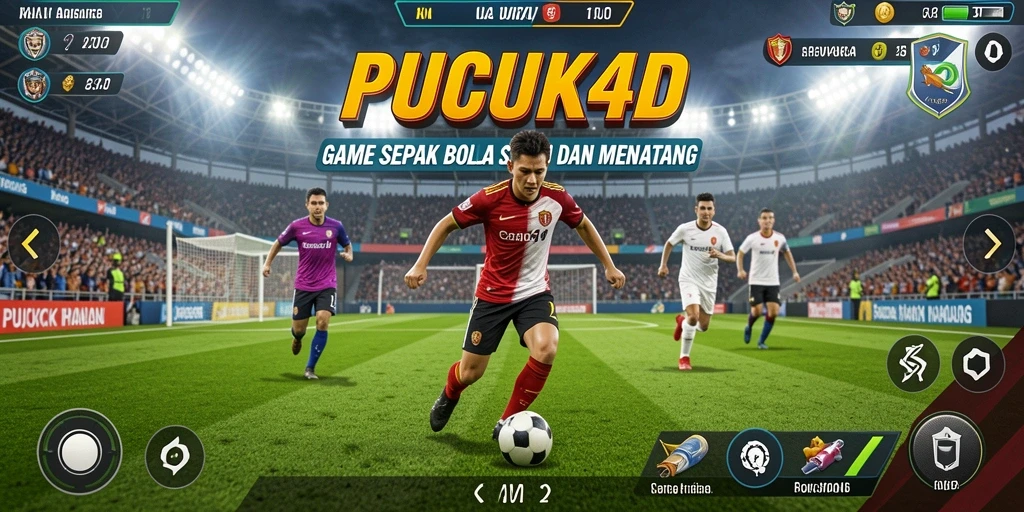 Tampilkan aksi seru di lapangan sepak bola dengan PUCUK4D.