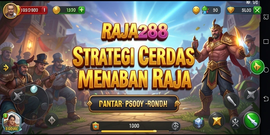 Tampilan gameplay RAJA288 yang strategis dan mendalam.